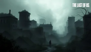 Watch одни из нас 1 сезон онлайн with immersive scenes from a dystopian landscape depicting survival and drama.