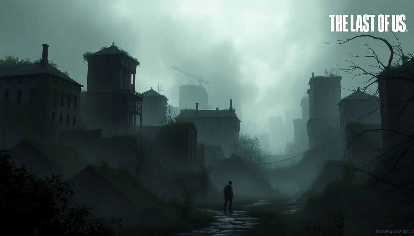 Watch одни из нас 1 сезон онлайн with immersive scenes from a dystopian landscape depicting survival and drama.