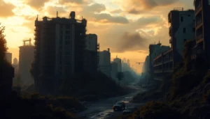 Watch одни из нас онлайн бесплатно featuring a captivating scene from the series showcasing the post-apocalyptic world.
