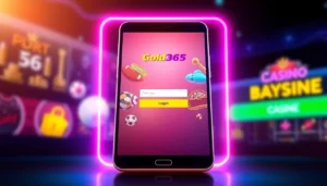Gold365 ID login interface on mobile device highlighting secure access to betting platform for Indian users.